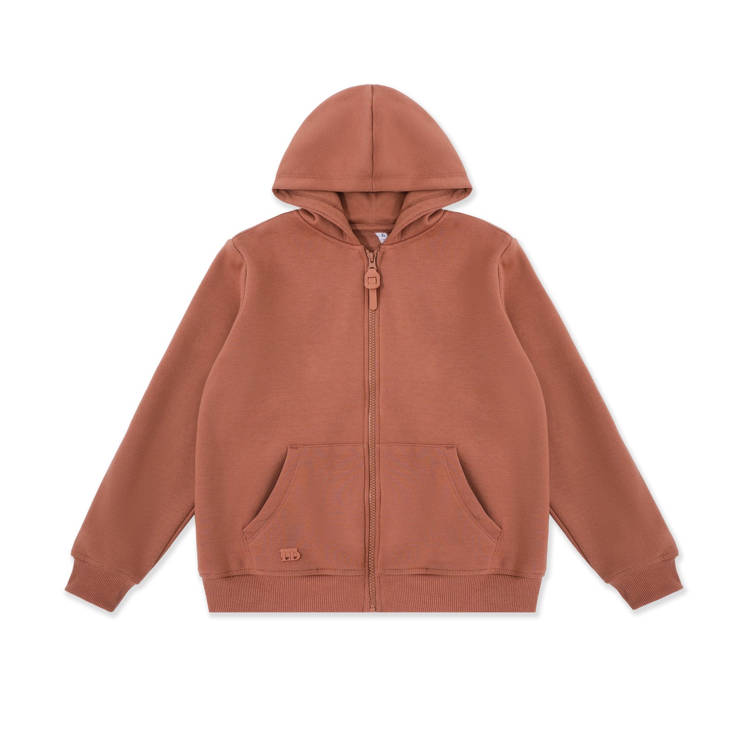 Girls Zip Hoodie 018 Pink / 16