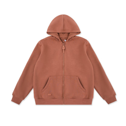Girls Zip Hoodie 018 Pink / 16