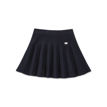 Pleated skirt 024 Navy / 5