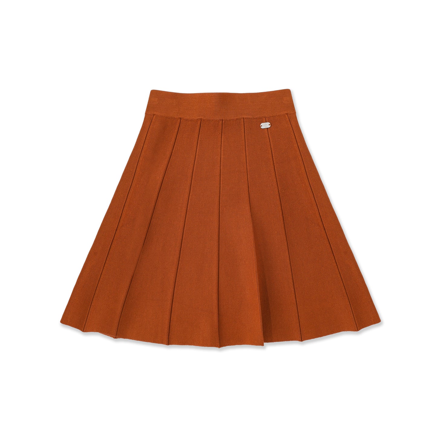 Pleated knit skirt 062 Beige / 8