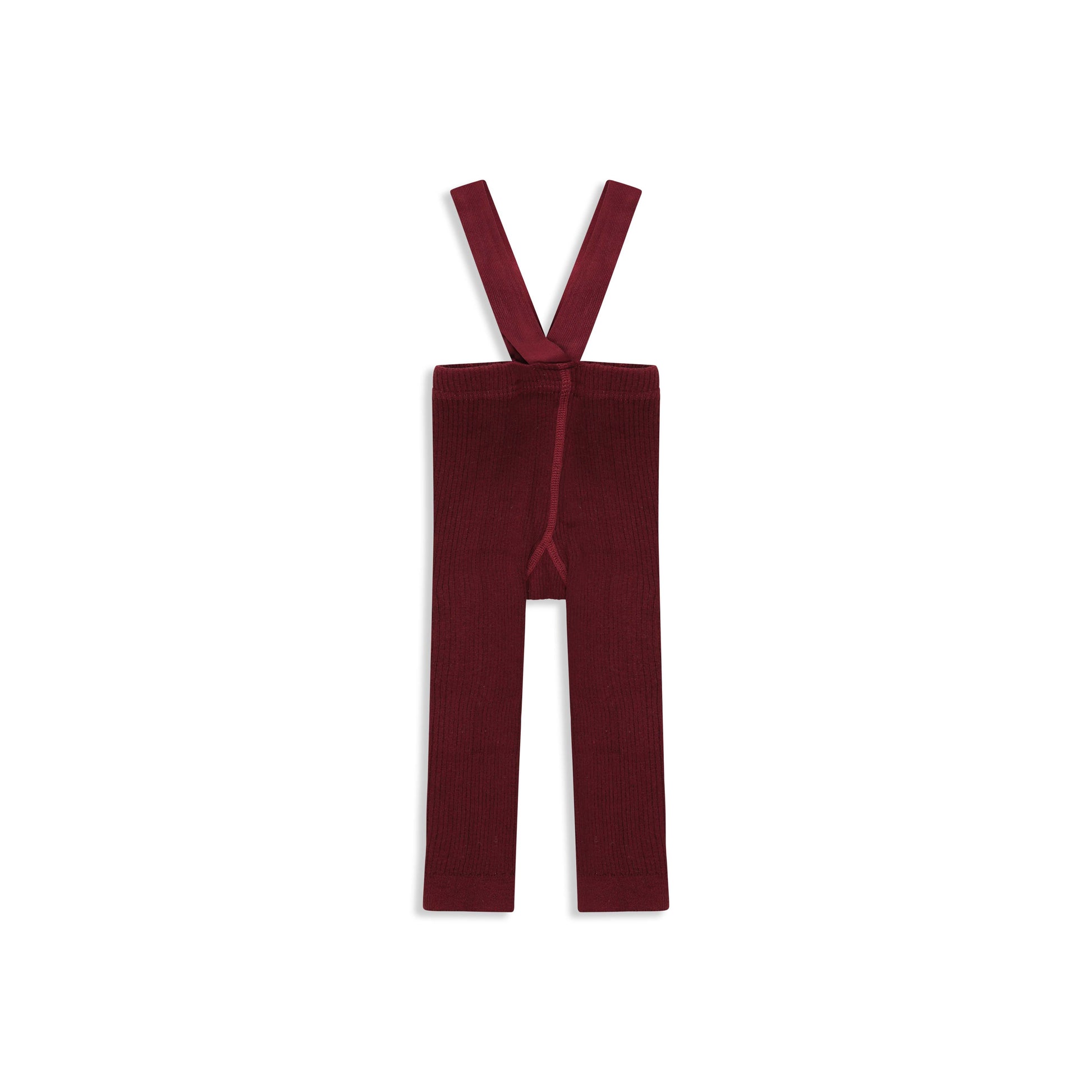 Suspender leggings 133 Maroon / 0-6