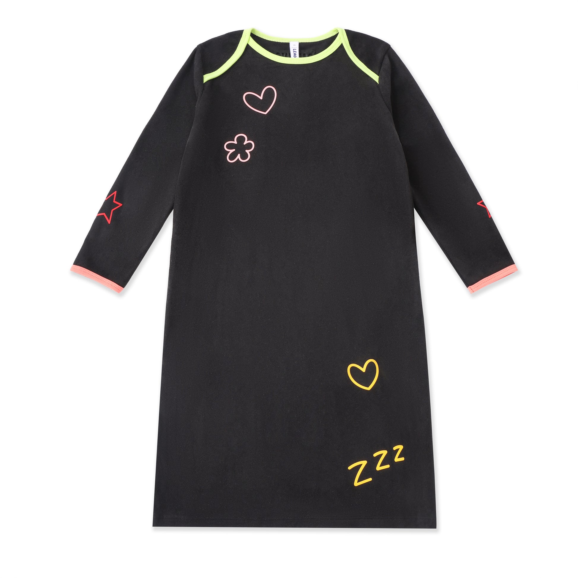 Dream Doodles Nightgown 228 Black / 18