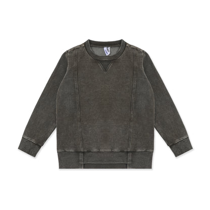 Acid Wash Crewneck Sweatshirt 240