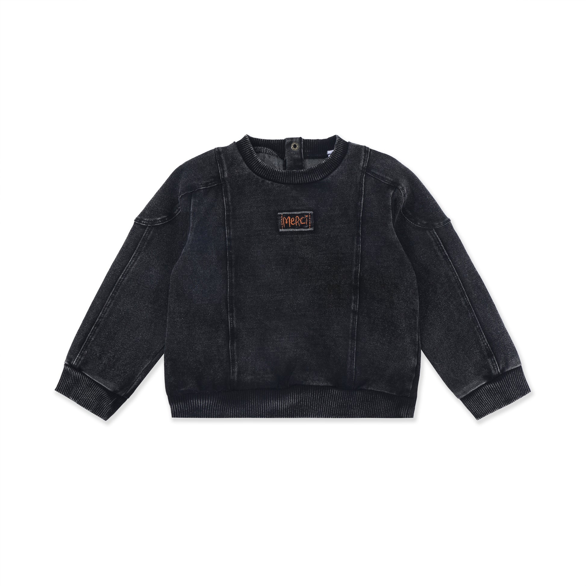 Acid Wash sweatshirt 249 Black / 612