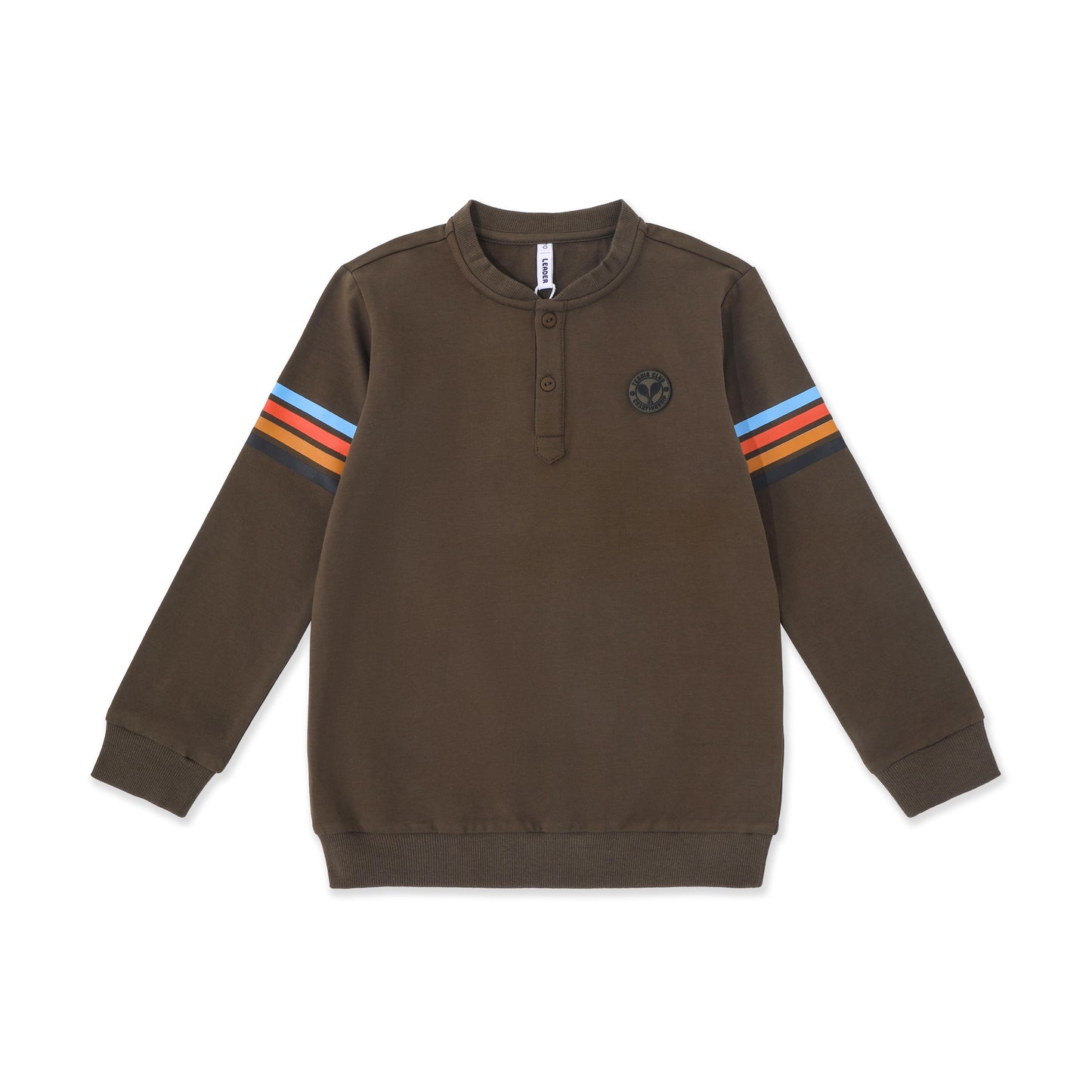 Retro Stripe sweatshirt 256 Green / 16