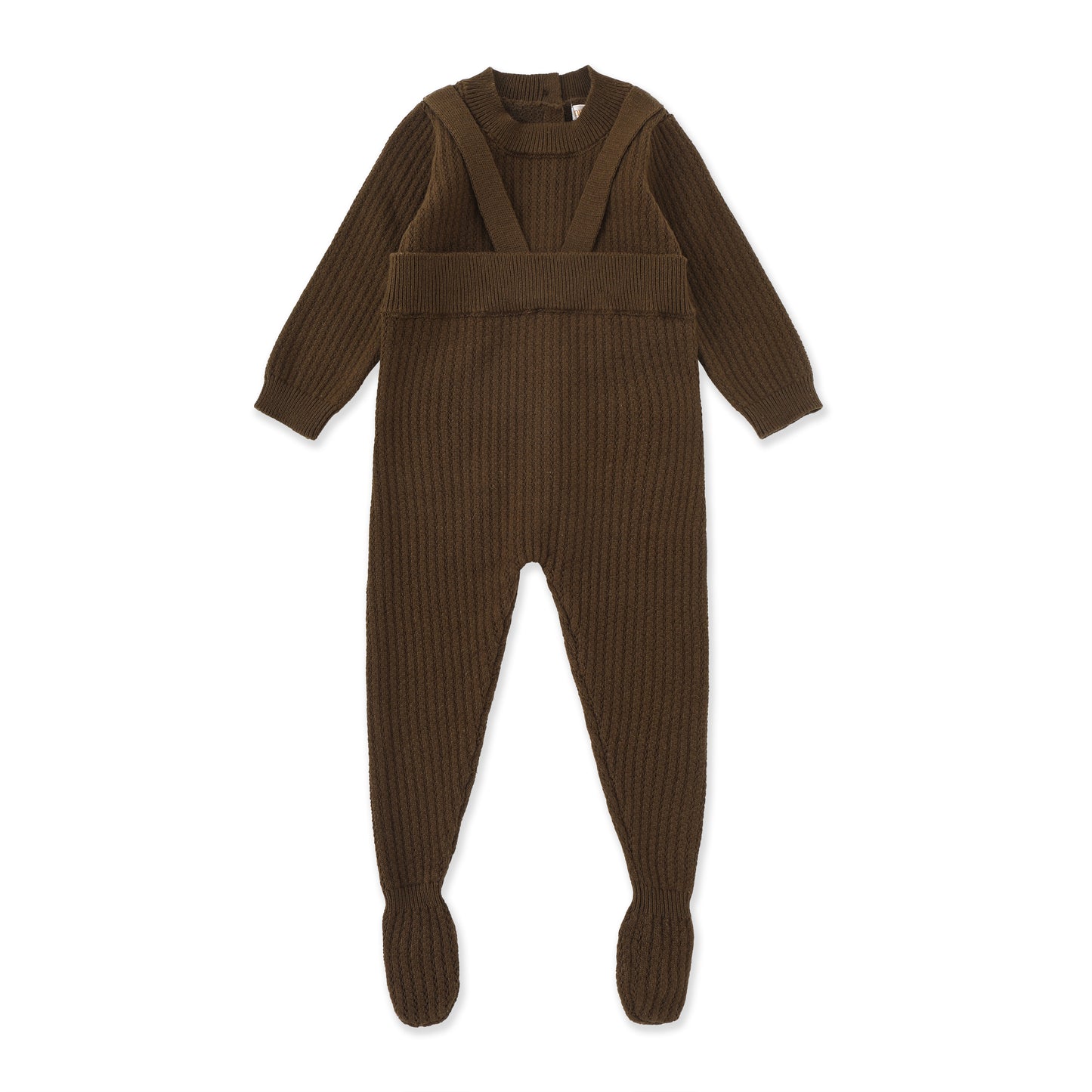 Vintage Garden Knit Romper 262 Green / 0-3