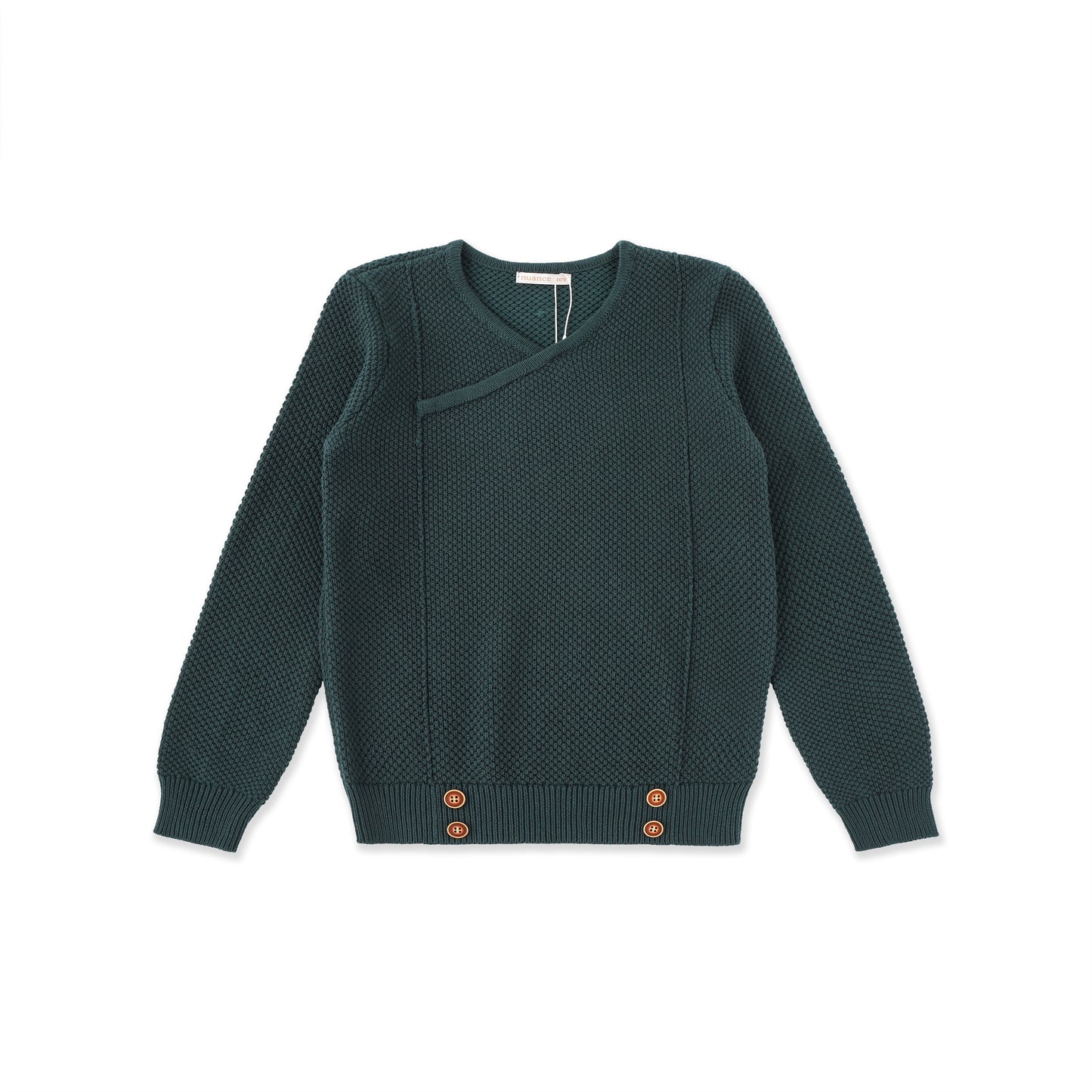 Vintage Garden Buttoned Cardigan 264 Teal / 8