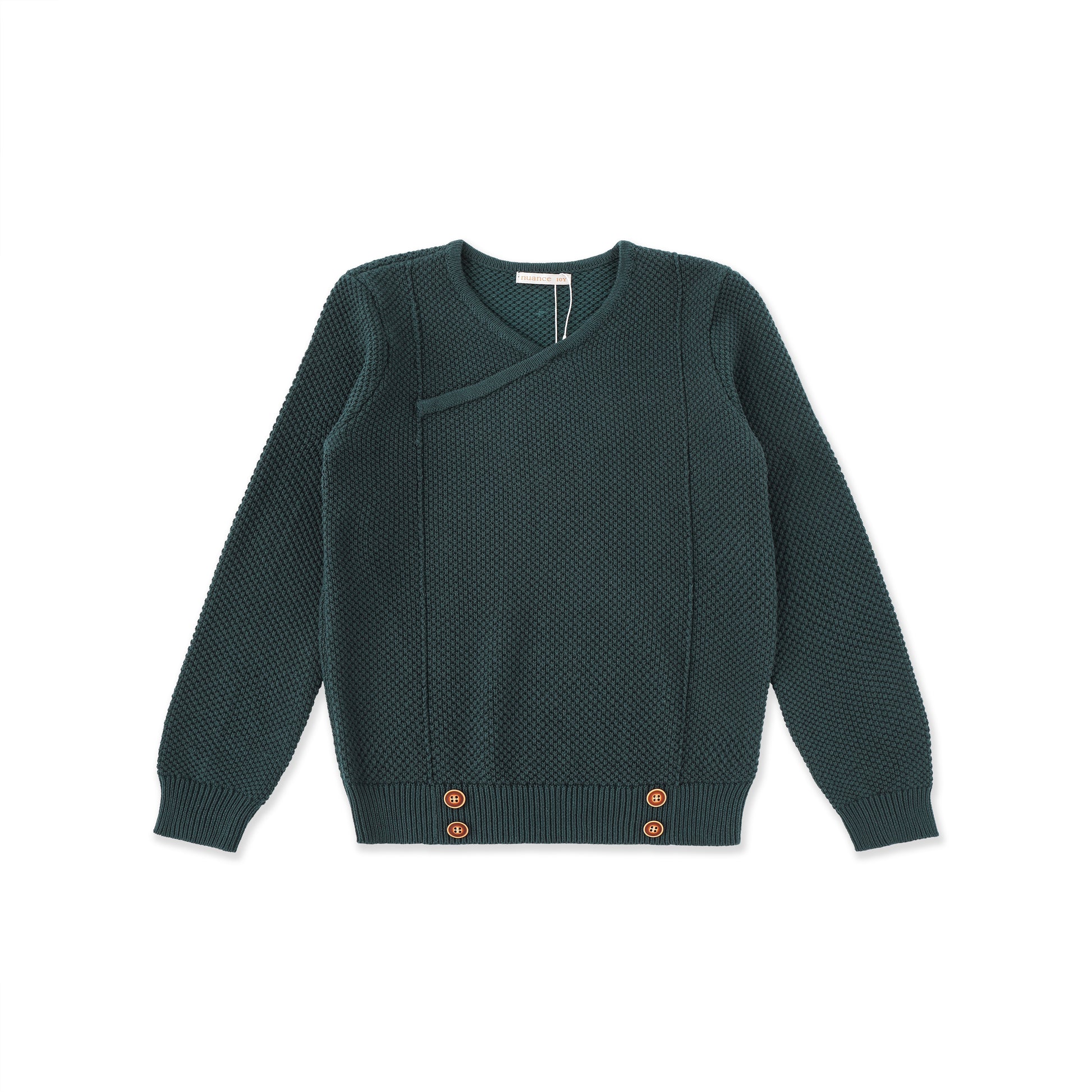 Vintage Garden Buttoned Cardigan 264 Teal / 8