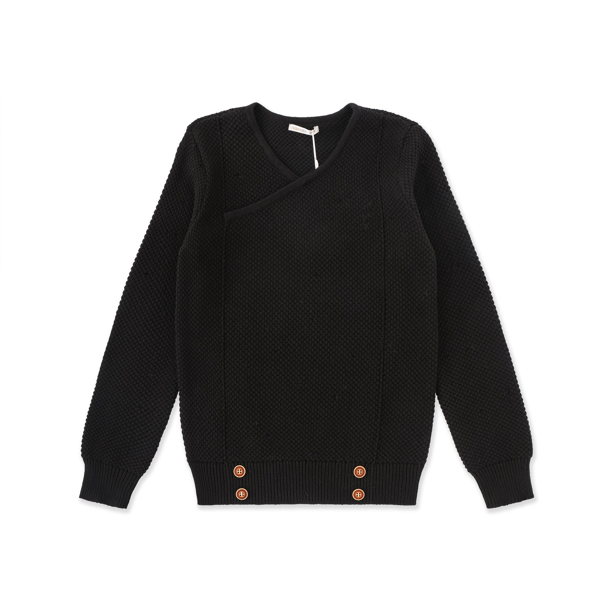 Vintage Garden Buttoned Cardigan 265 Black / 14