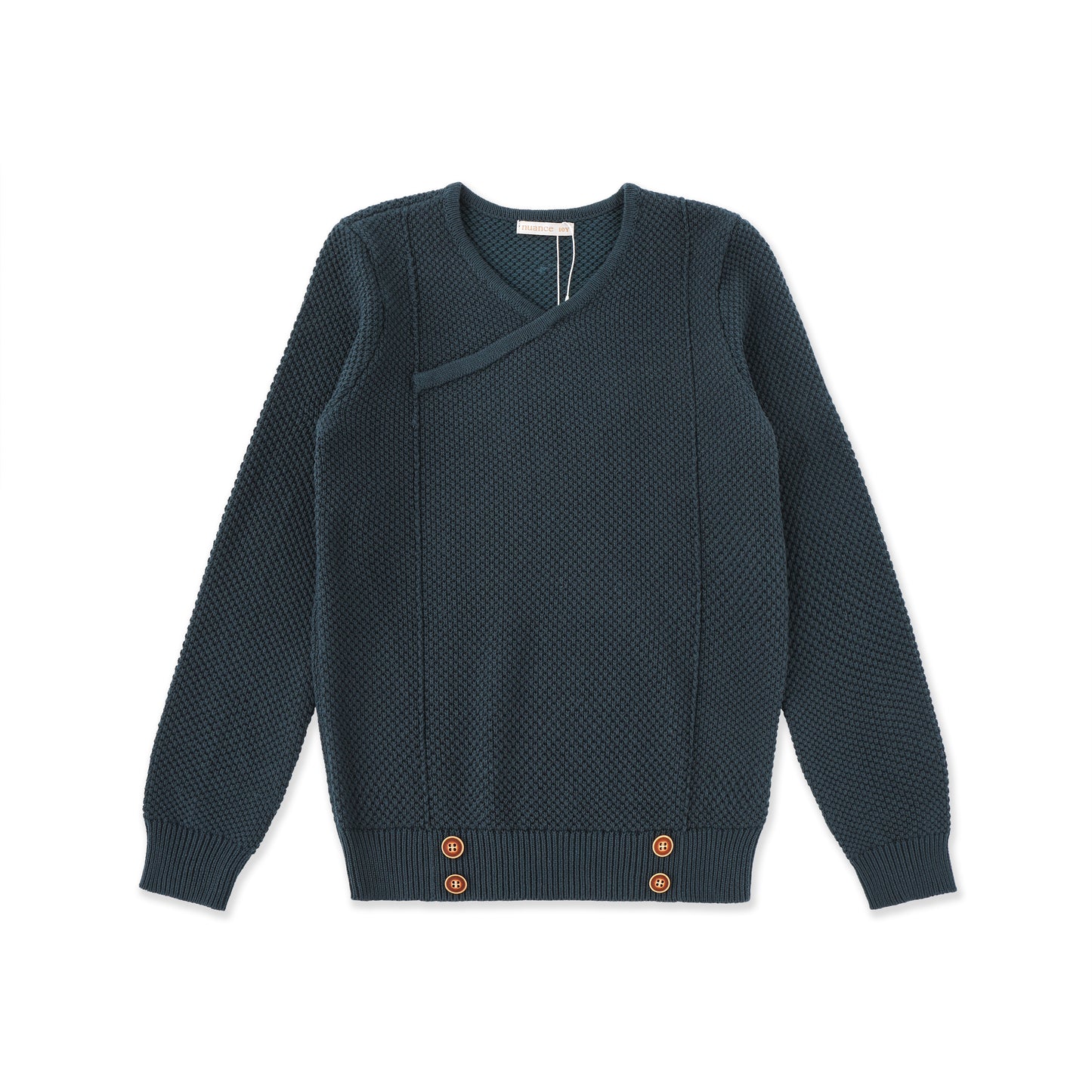 Vintage Garden Buttoned Cardigan 265 Teal / 14