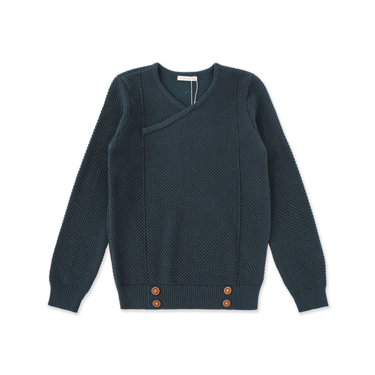 Vintage Garden Buttoned Cardigan 265 Teal / 14