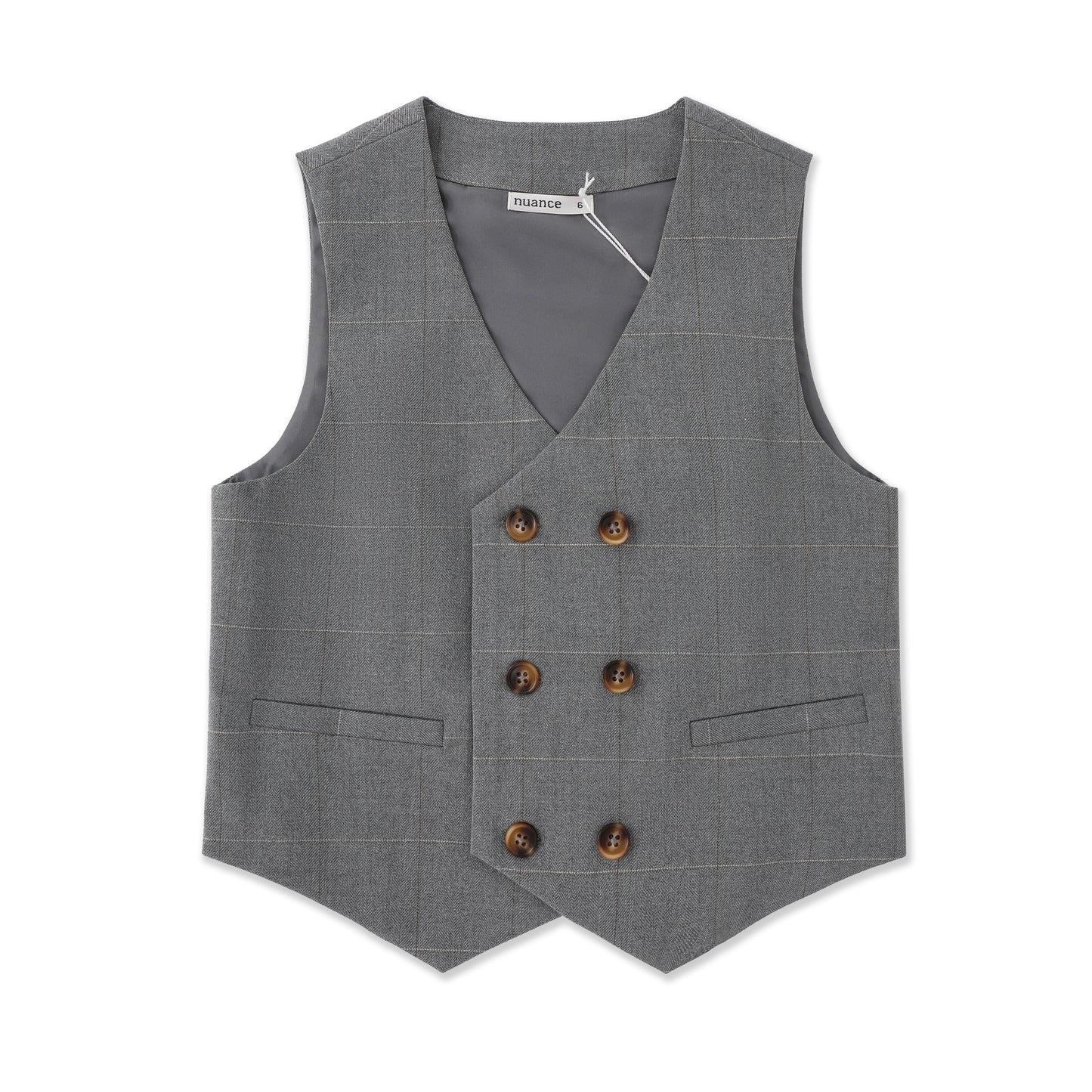 Heritage Tweed Vest 267 Grey / 14