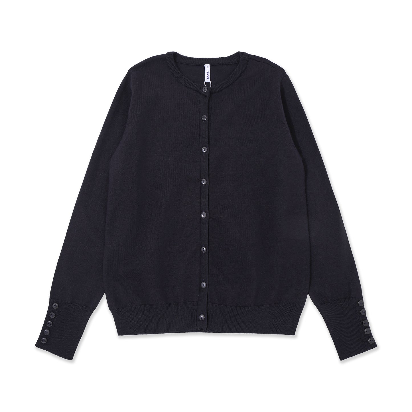 Essential Ribbed Panel Sweater 274 Navy / 18