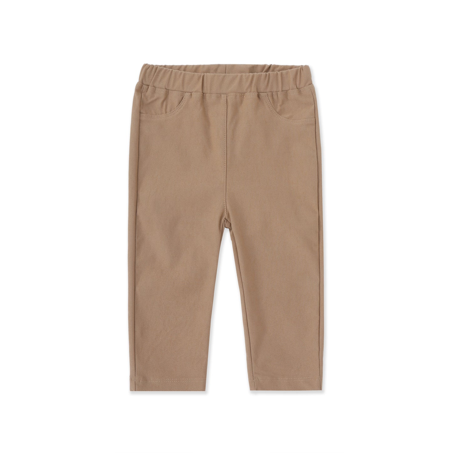 Baby Pull-On Pants — Stretch Bengaline 505 Beige / 3-6M