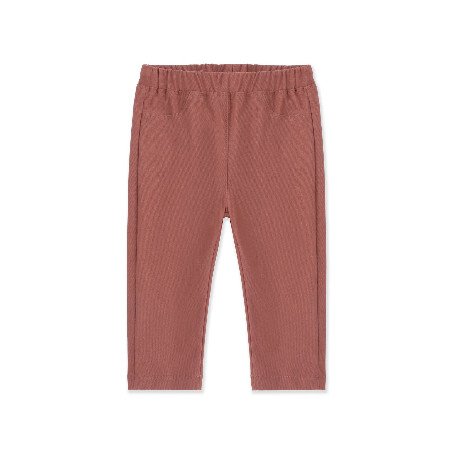 Baby Pull-On Pants — Stretch Bengaline 505 Pink / 3-6M