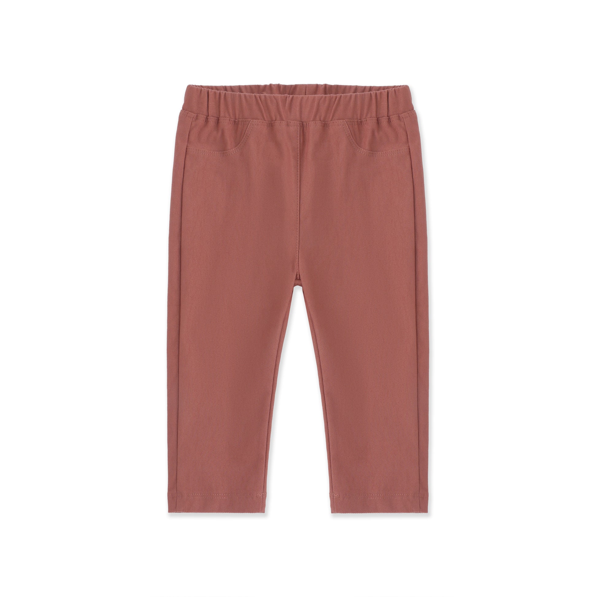 Baby Pull-On Pants — Stretch Bengaline 505 Pink / 3-6M