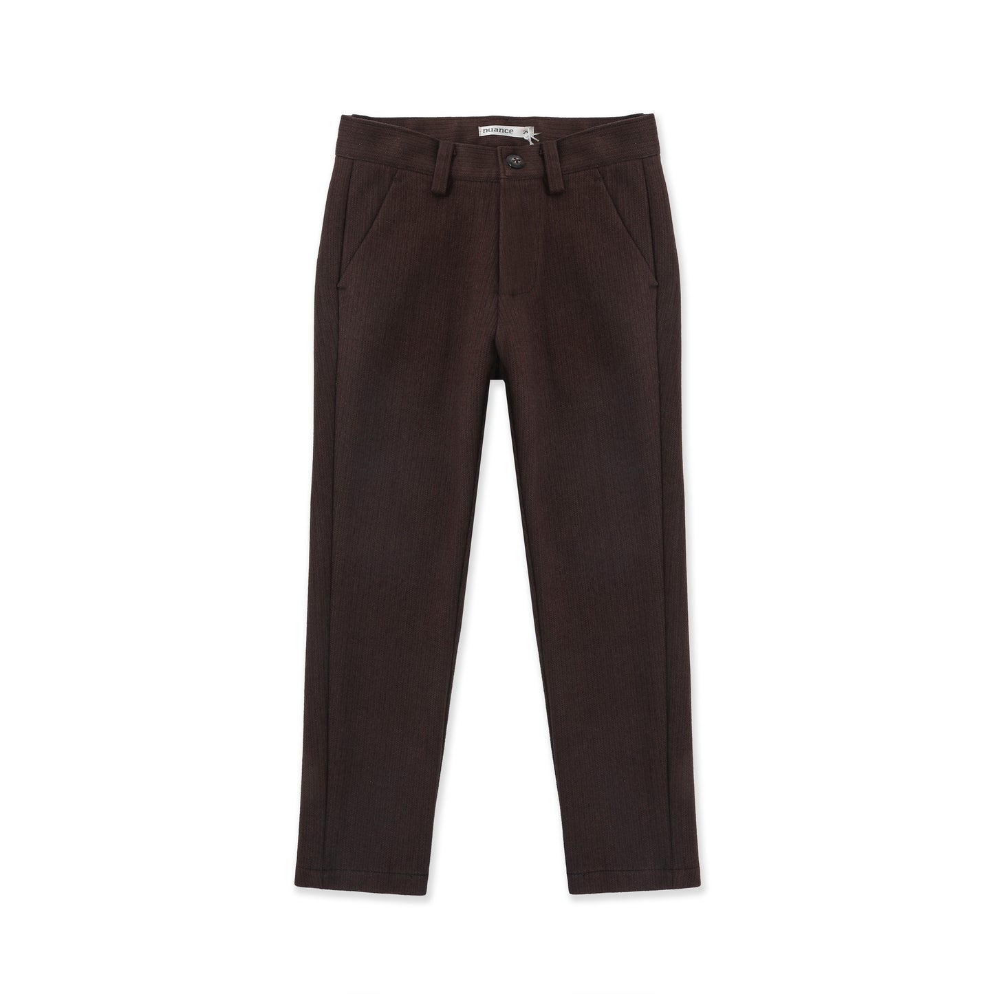 Tailored Knit Pants 510 Brown / 8