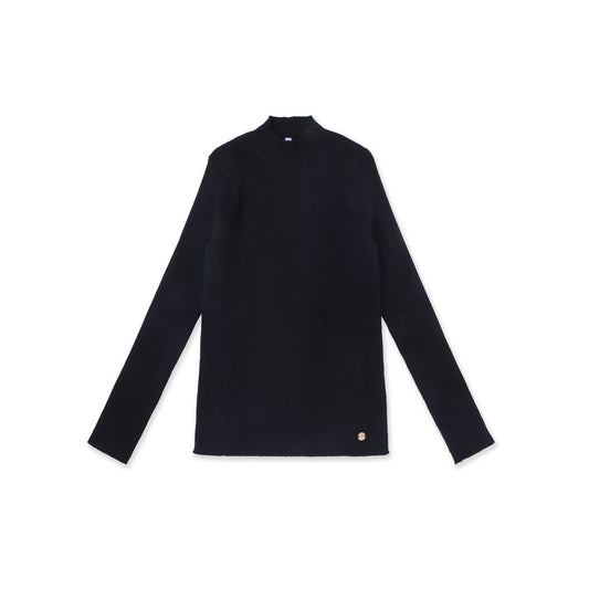 Cable Detail Ribbed Sweater — Kids 512 Black / 10