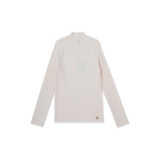 Cable Detail Ribbed Sweater — Kids 512 Beige / 10