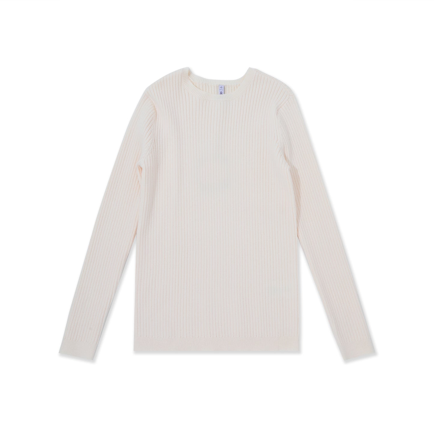 Classic Ribbed Crewneck — Teens 515 Beige / 18