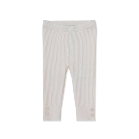 Striped Ribbed Legging 517 Beige / 0-3