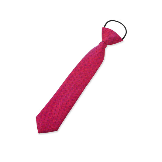 Pre-Tied Elastic Necktie 041 Purple / NS