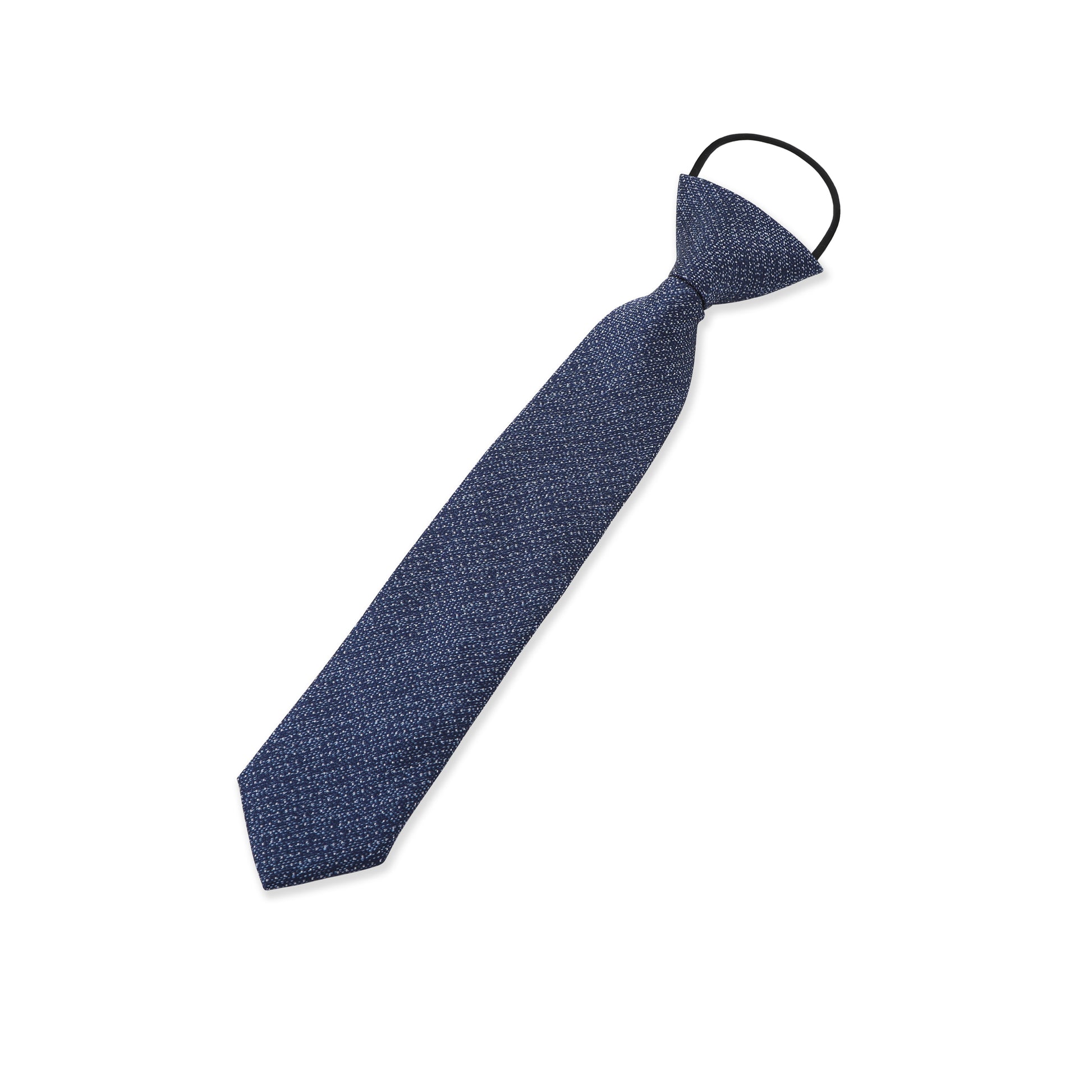 Pre-Tied Elastic Necktie 042 Blue / NS