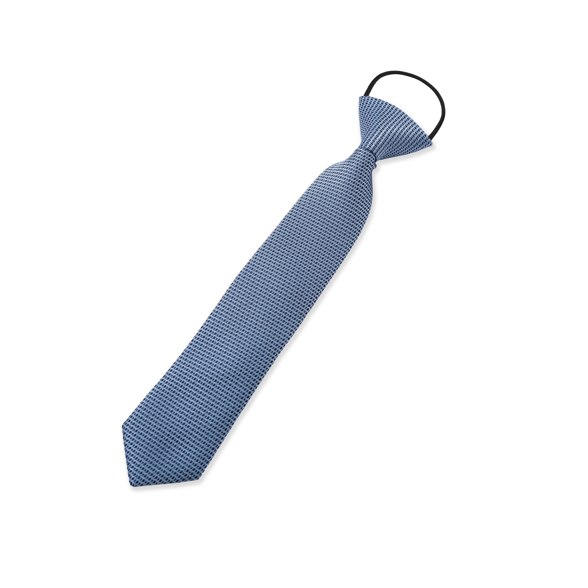 Pre-Tied Elastic Necktie 043 Light Blue / NS