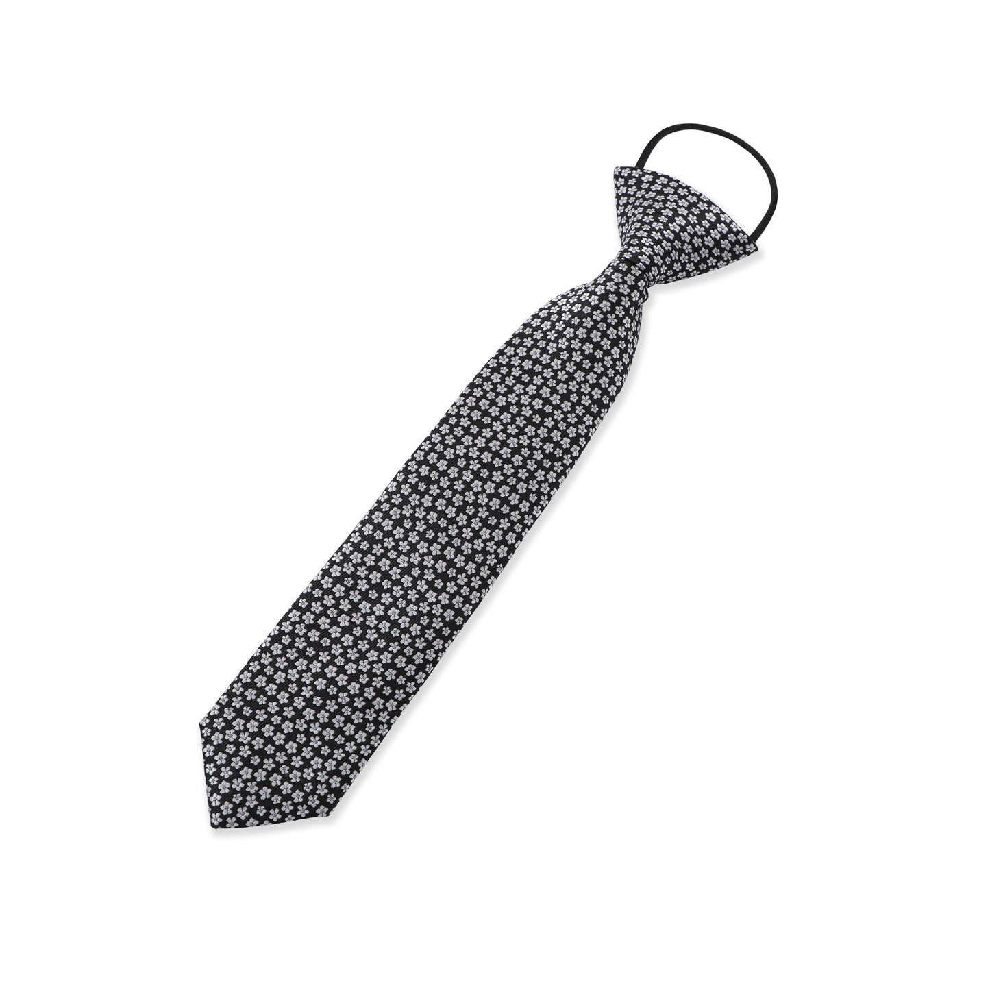 Pre-Tied Elastic Necktie 045 Blue / NS