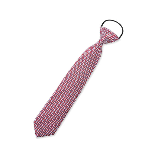 Pre-Tied Elastic Necktie 047 Maroon / NS