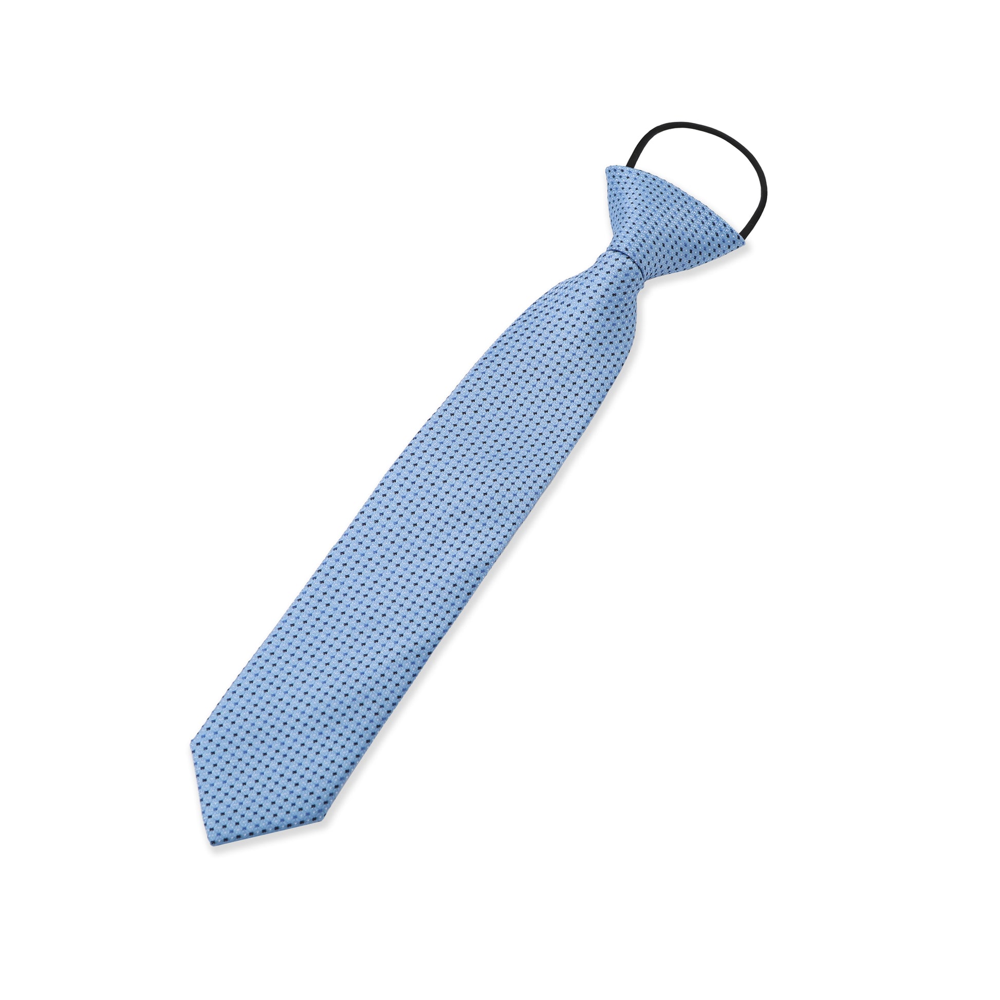 Pre-Tied Elastic Necktie 050 Light Blue / NS