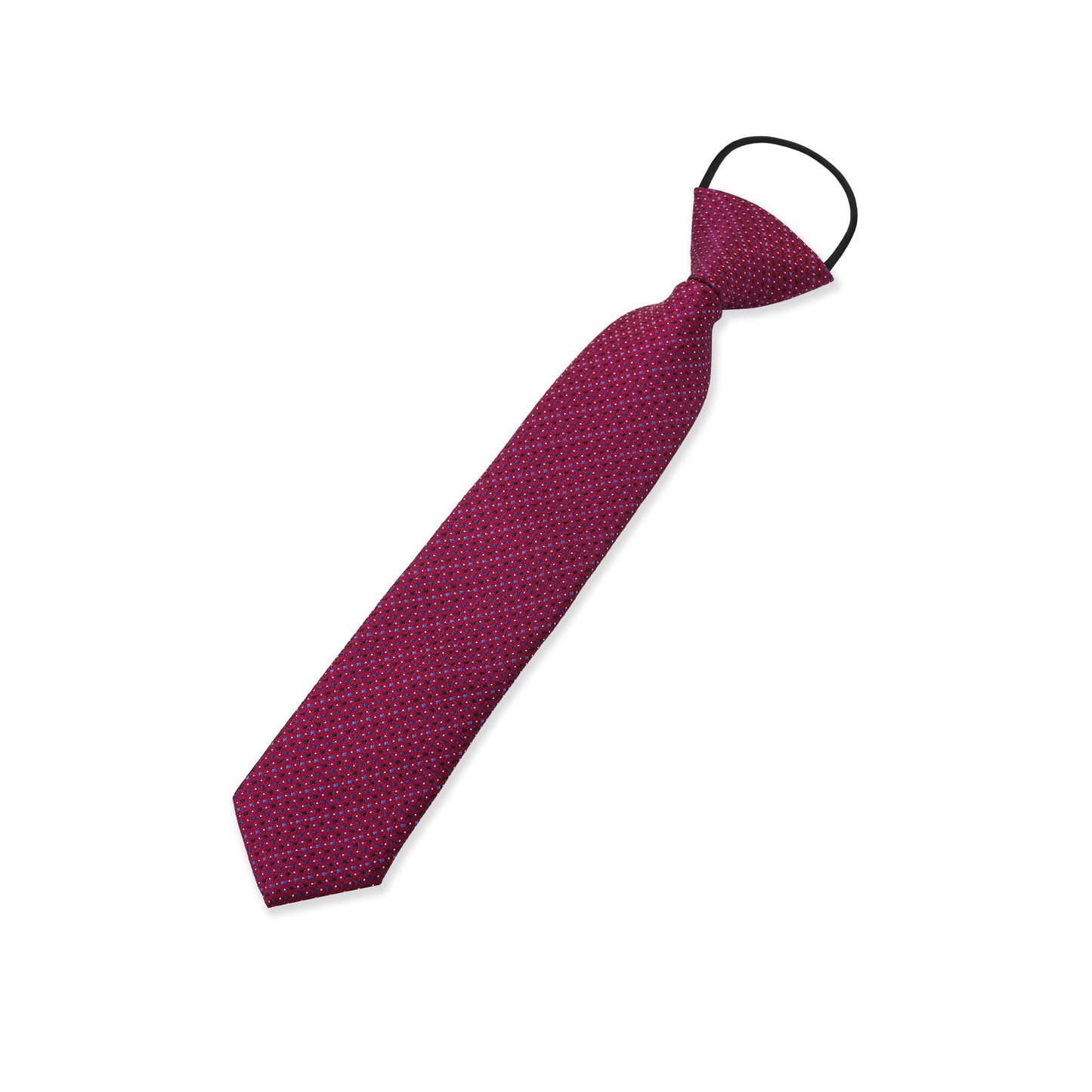 Pre-Tied Elastic Necktie 051 Maroon / NS