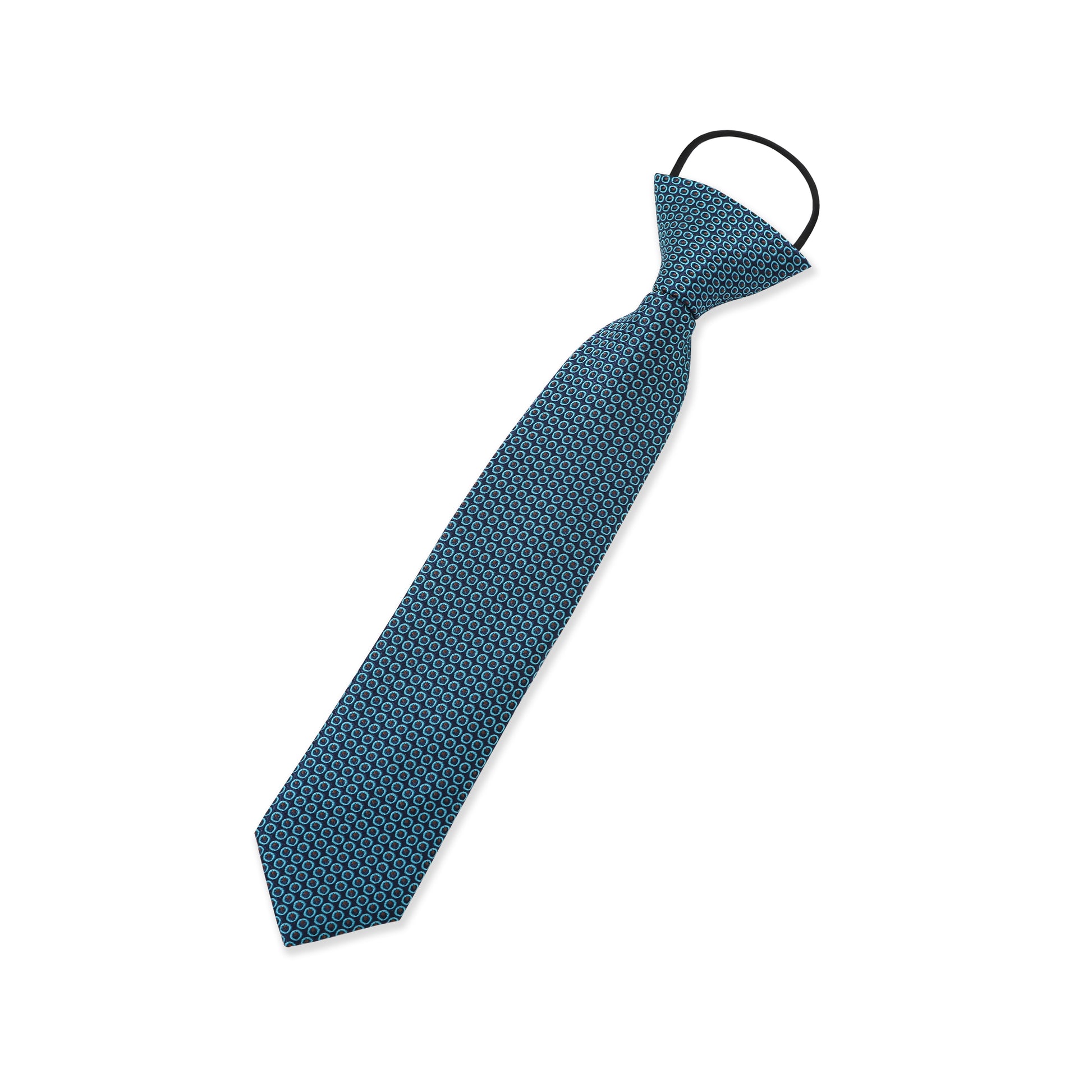 Pre-Tied Elastic Necktie 052 Teal / NS