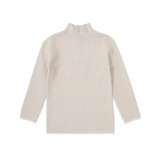 Lightweight knit sweater 002 Cream / 14