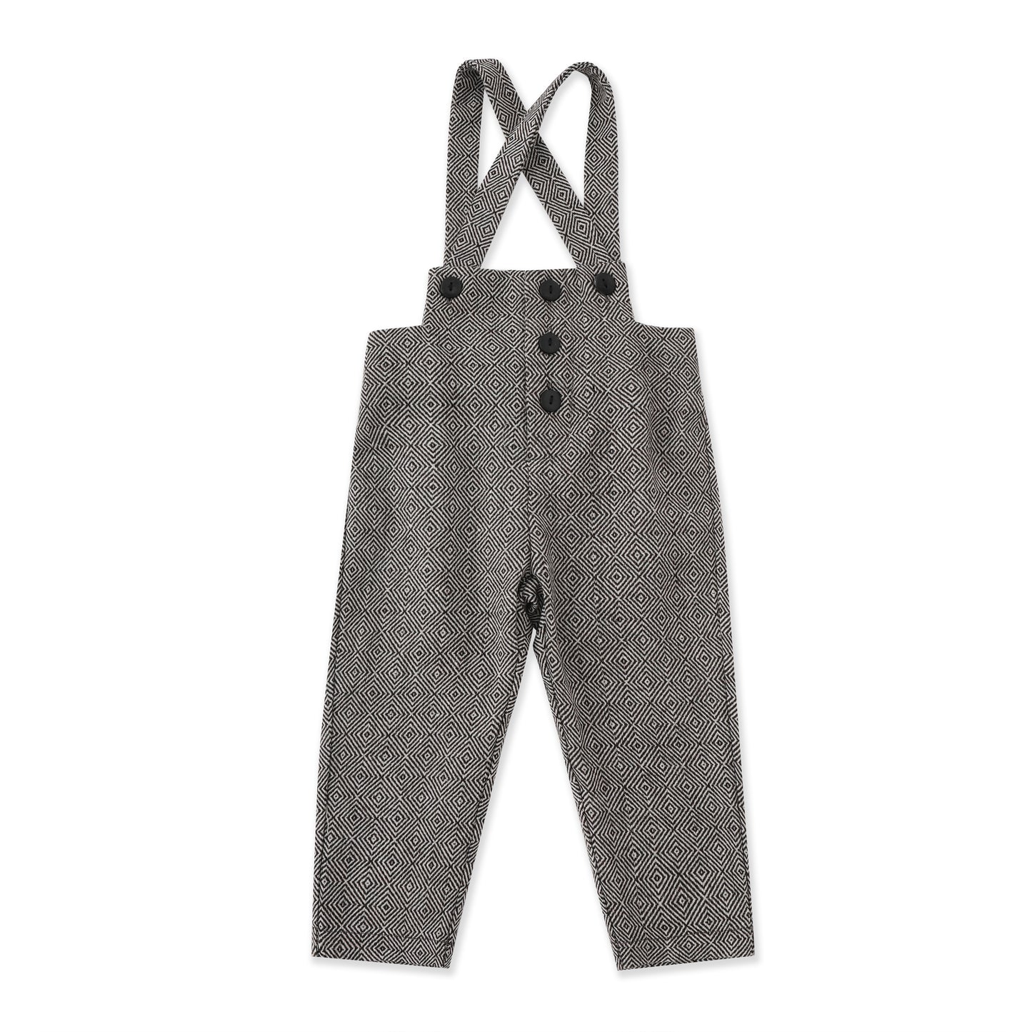 Fabric overalls 004 Grey / 612