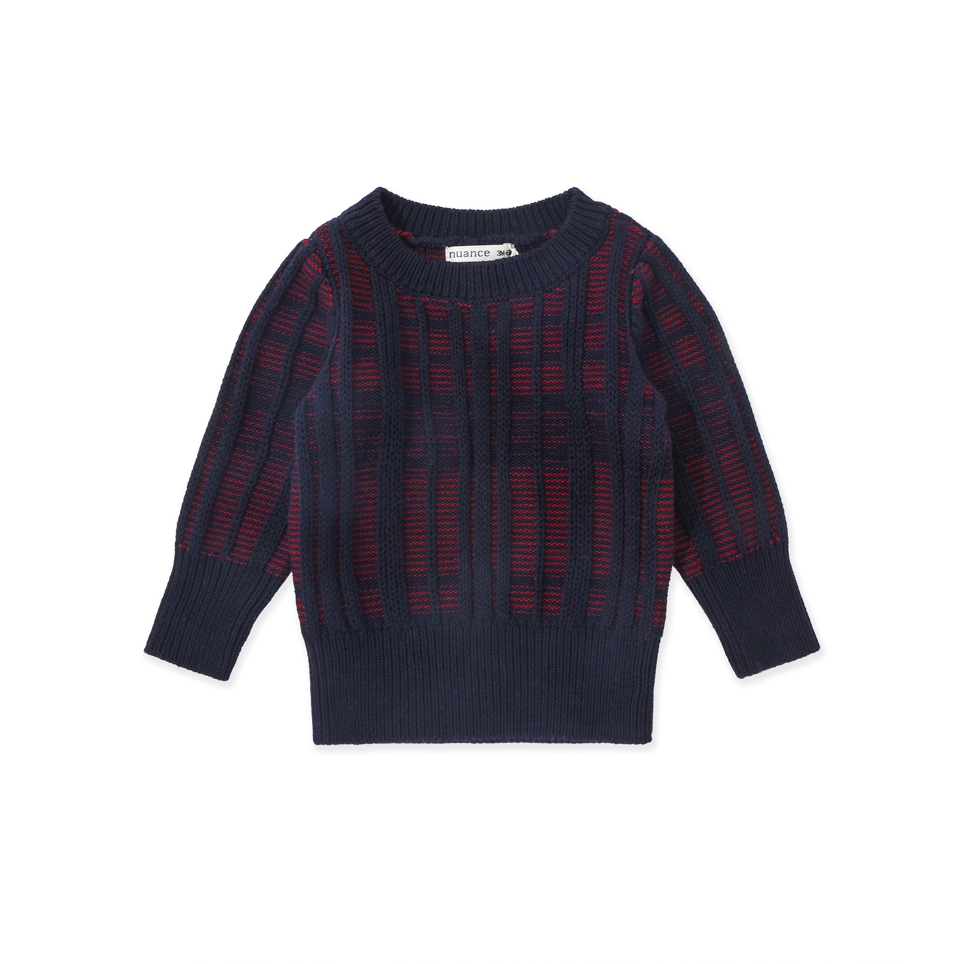 Baby sweater 026 Navy / 3-6M