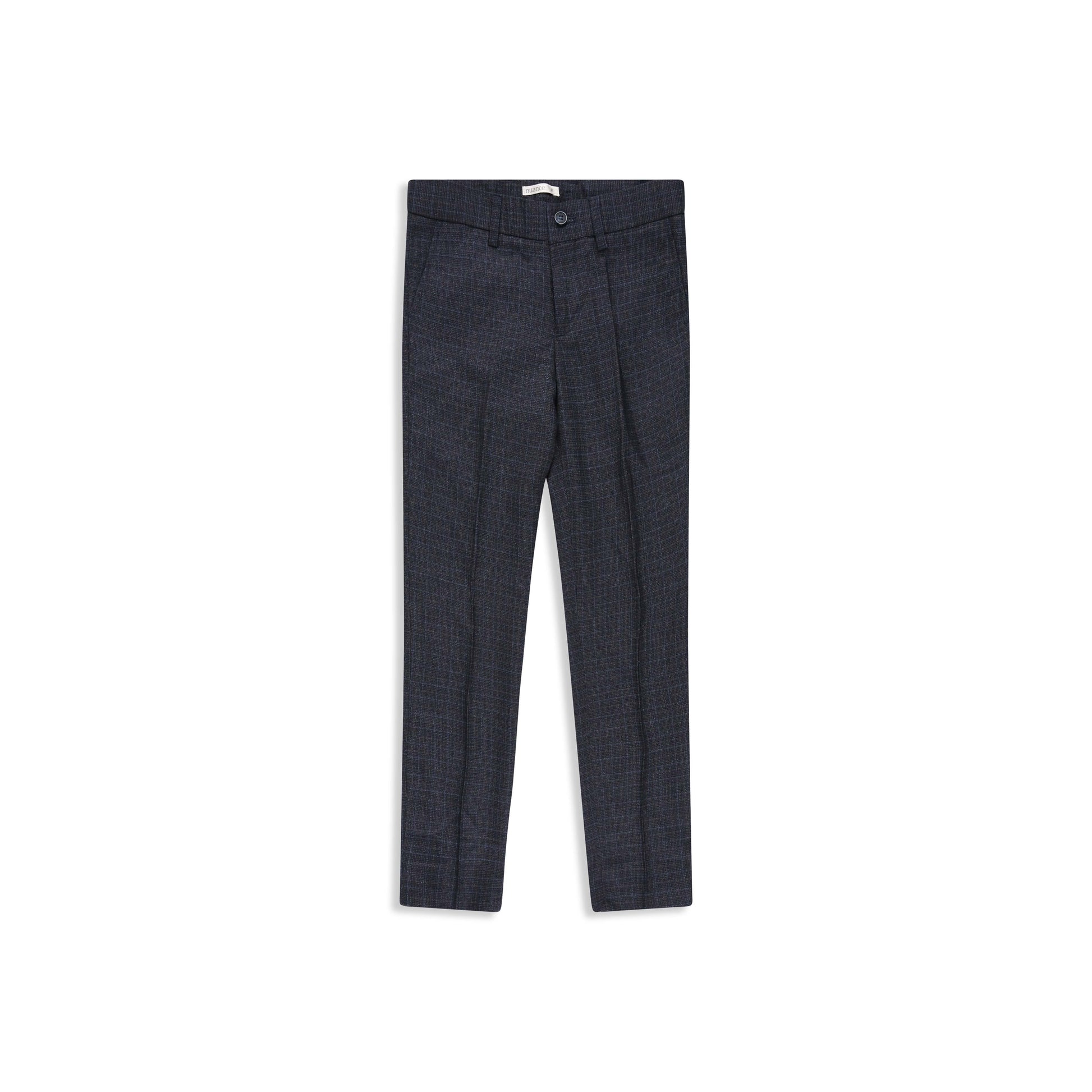 Plaid texture pants 045 Blue / 10