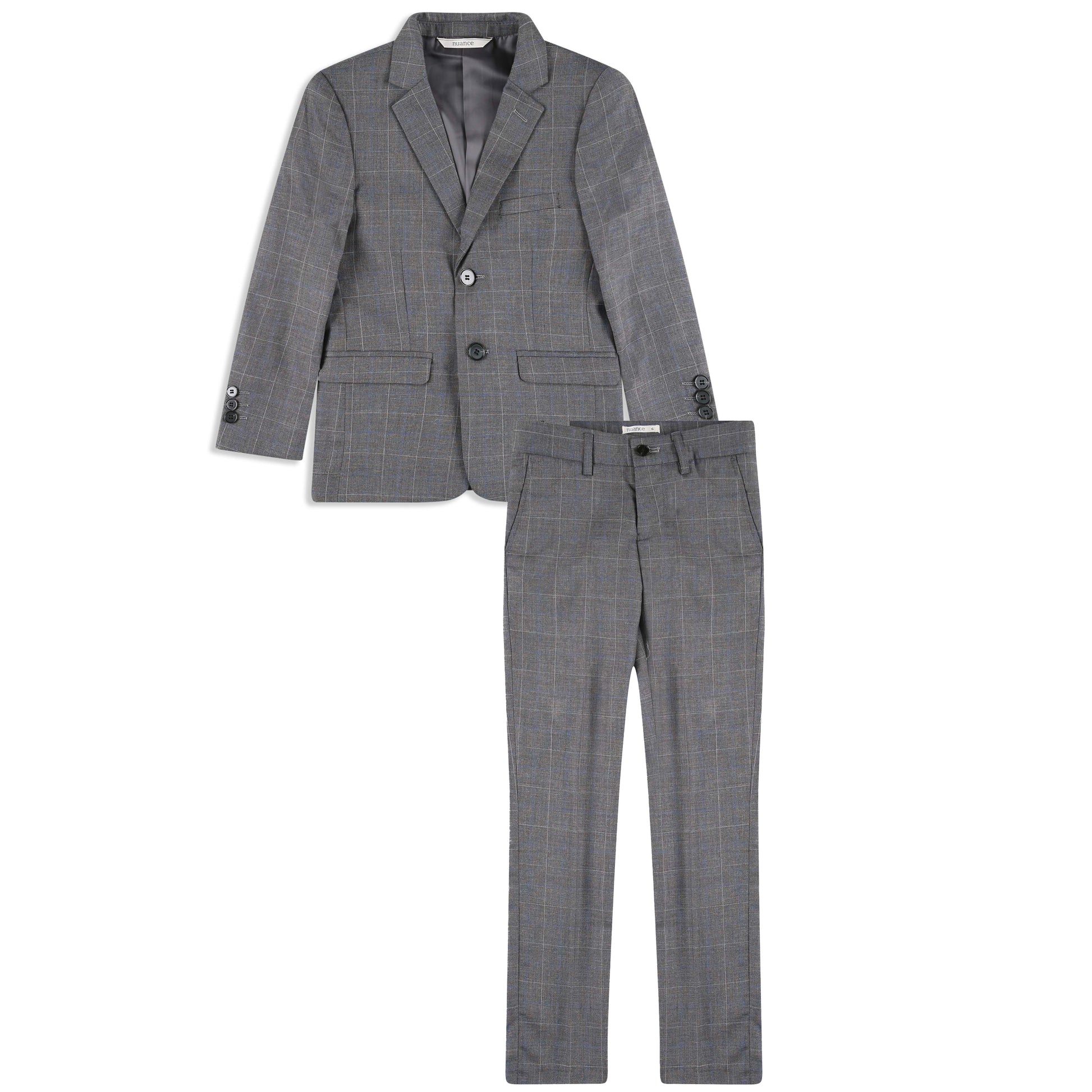 Gray check suit 046 Grey / 10