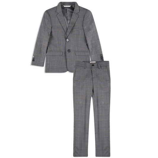 Gray check suit 046 Grey / 10