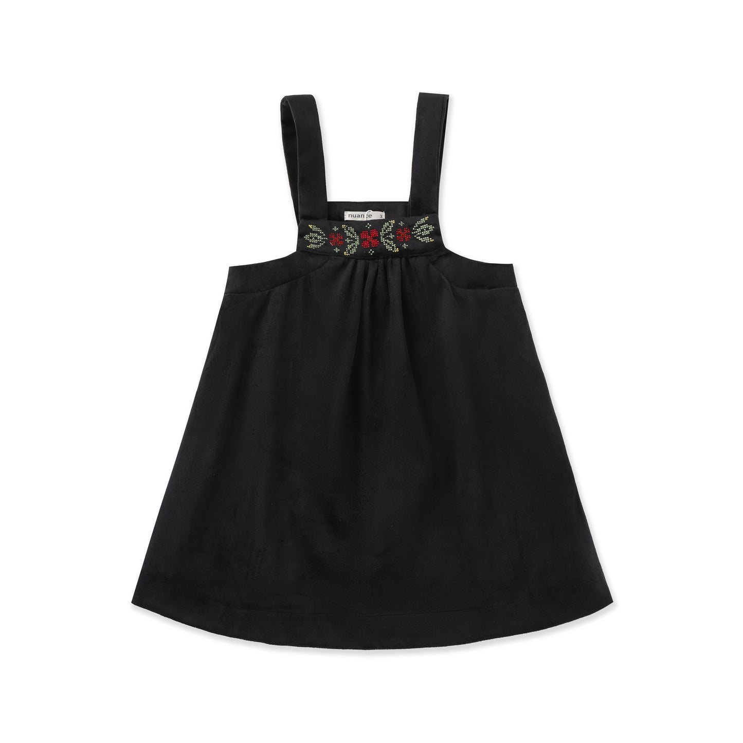 Velvet Embroidered Jumper 055 Black / 14