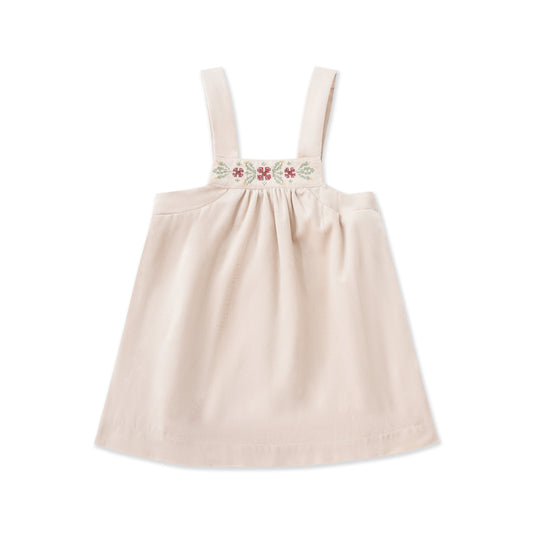 Velvet Embroidered Jumper 055 Cream / 14