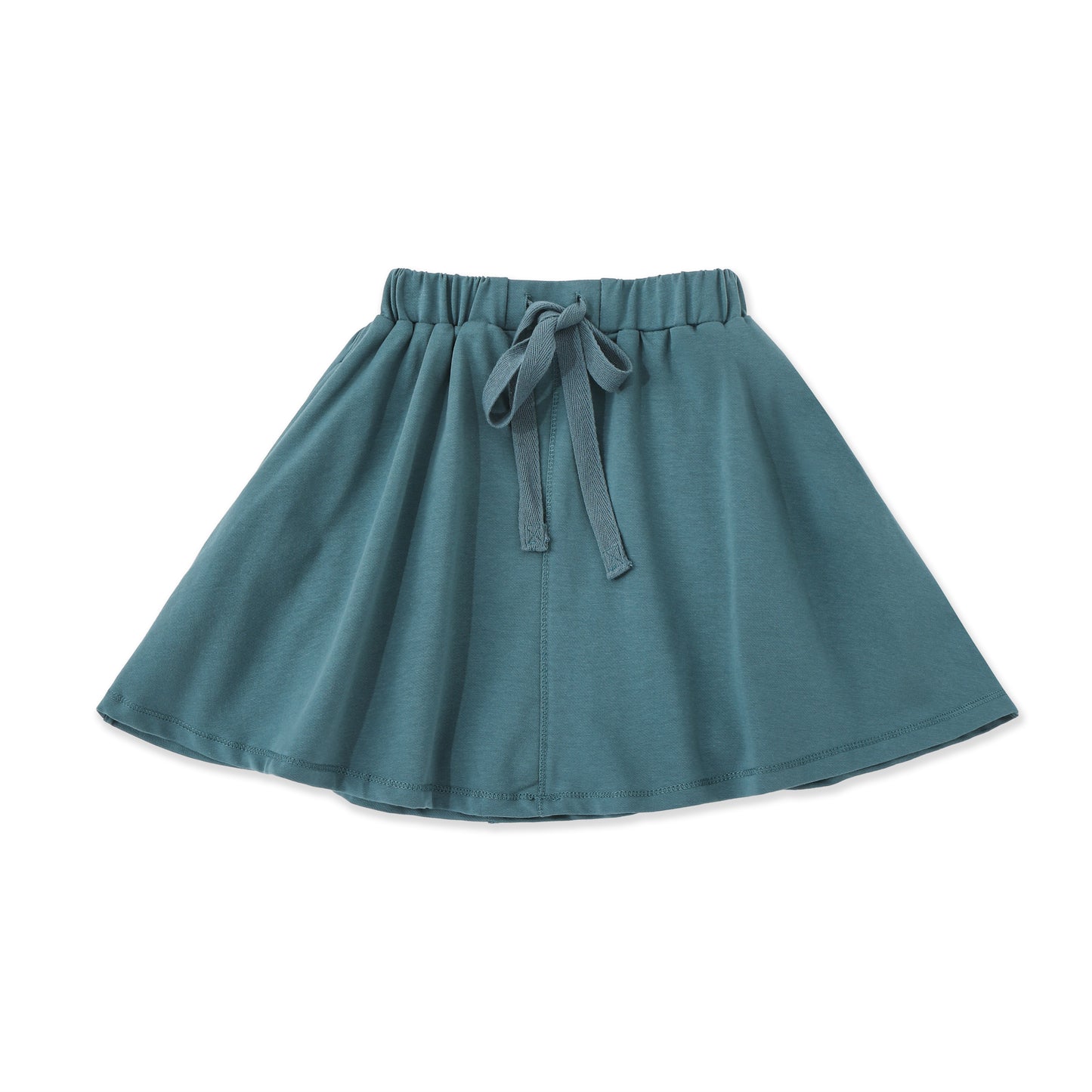 Classic Pull-On Knit Skirt 008 Teal / 16