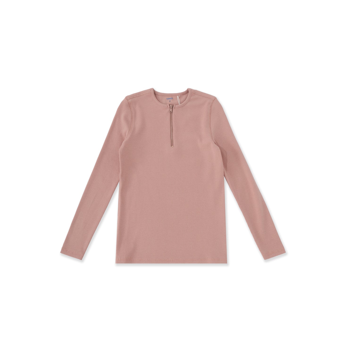 Henley Ribbed Top 012 Peach / 10
