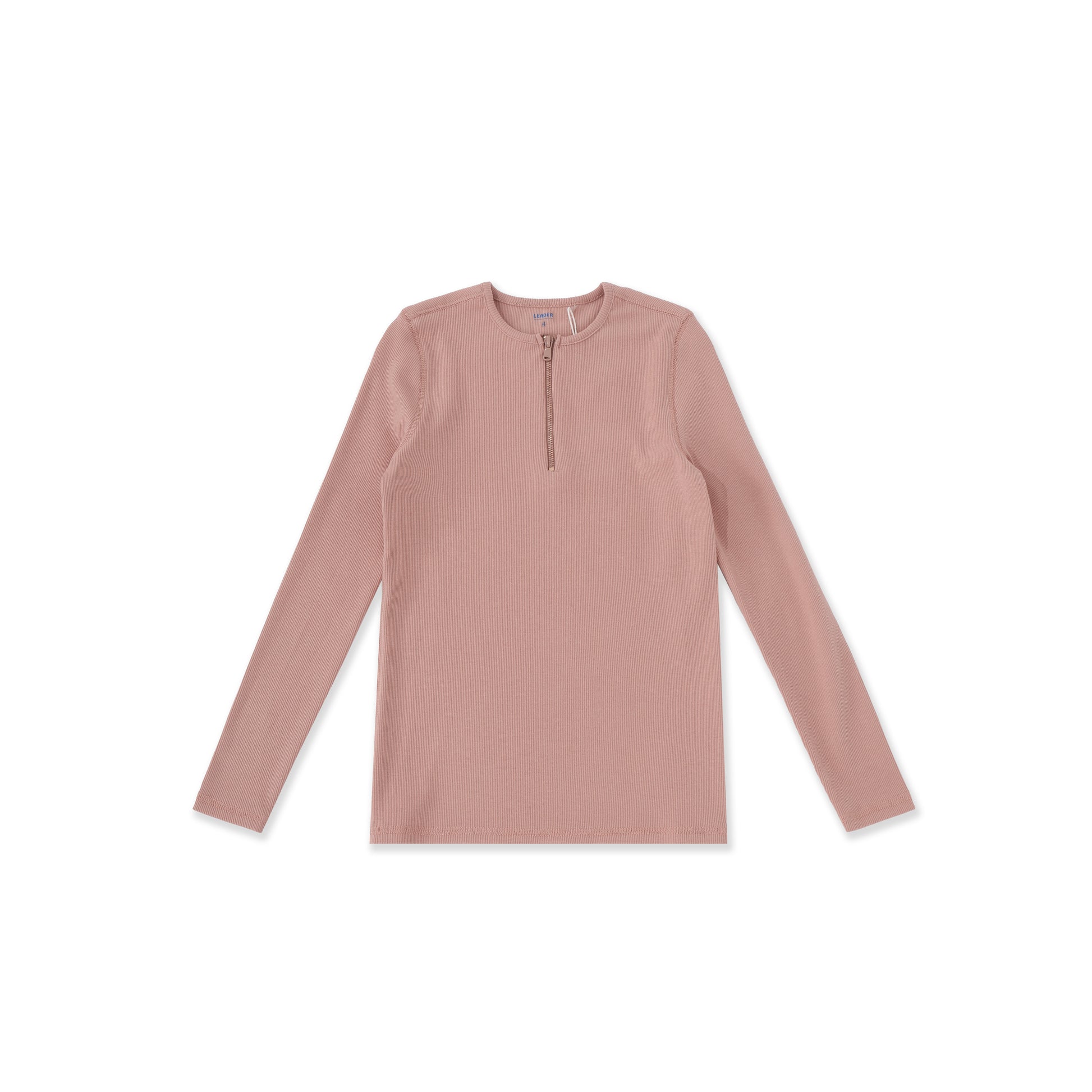 Henley Ribbed Top 012 Peach / 10