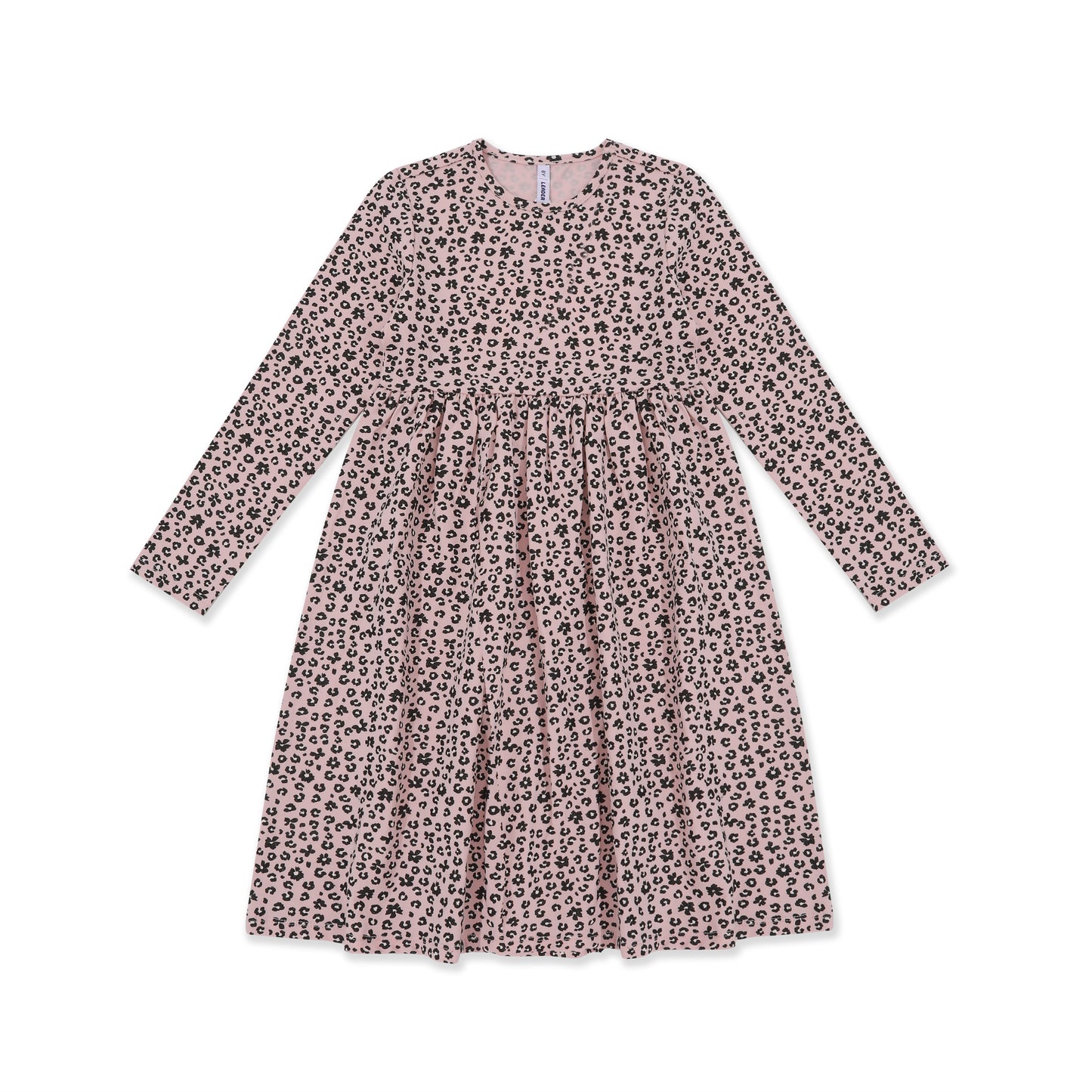 Gathered Empire Waist Dress 025 Pink / 8