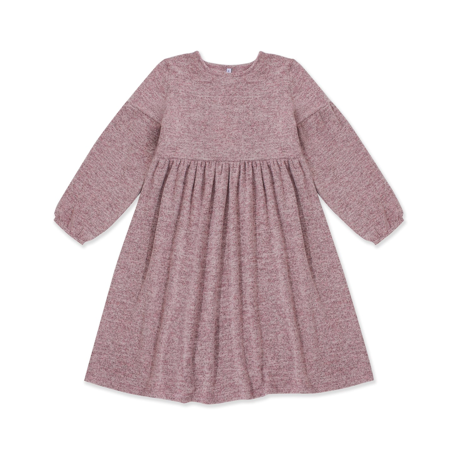 Knit Empire Waist Dress 028 Pink / 14