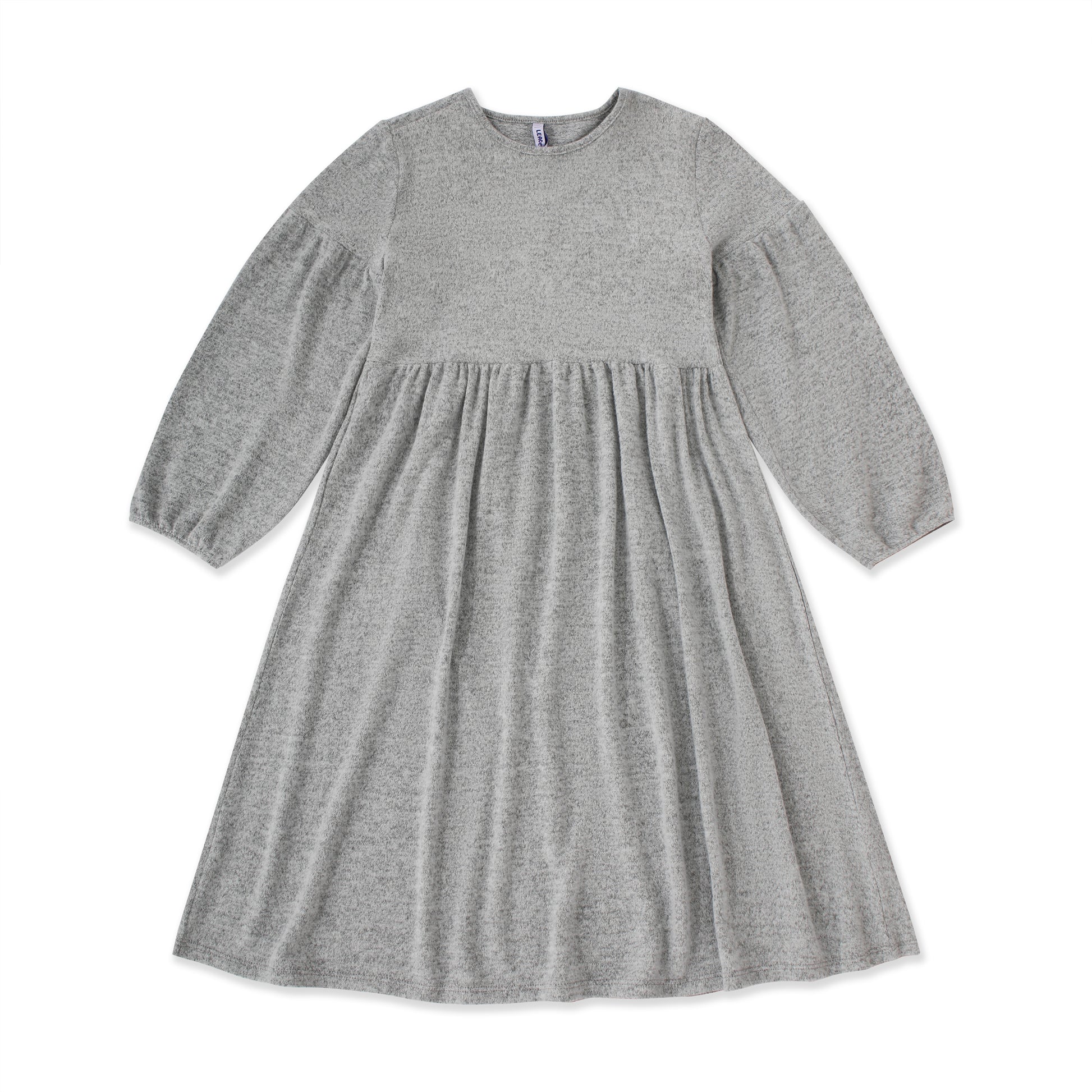 Knit Empire Waist Dress 028 Grey / 14
