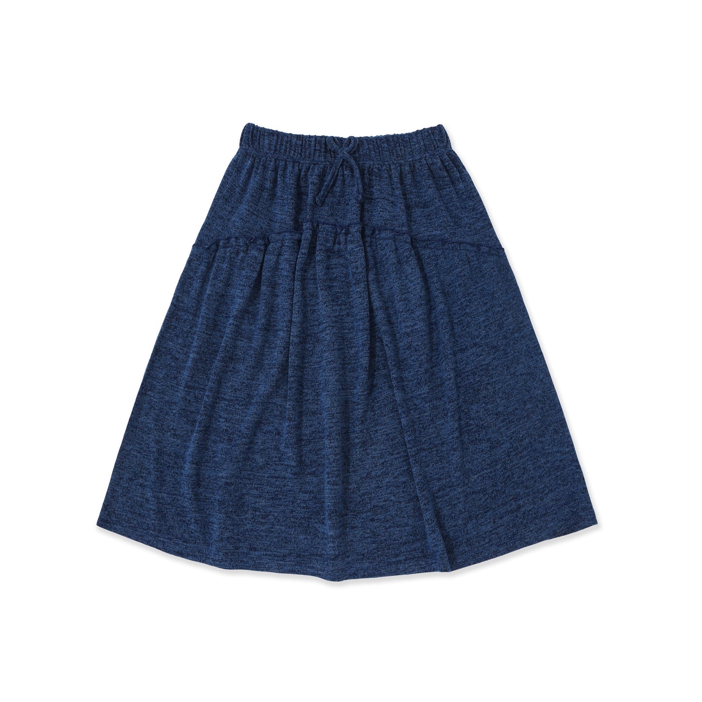 Tiered Knit Skirt 029 Blue / 14