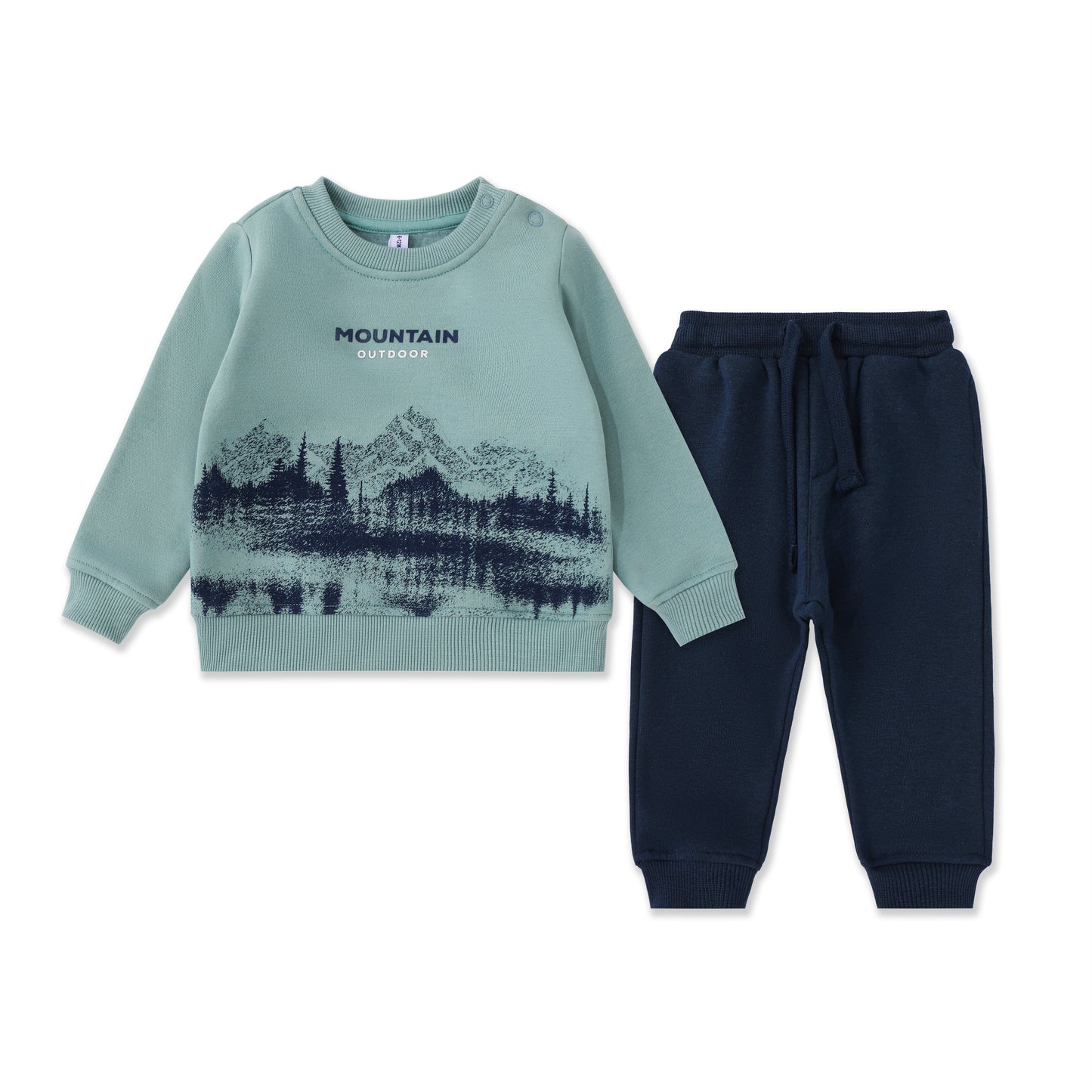 Mountain Fleece Baby set 039 Green / 612