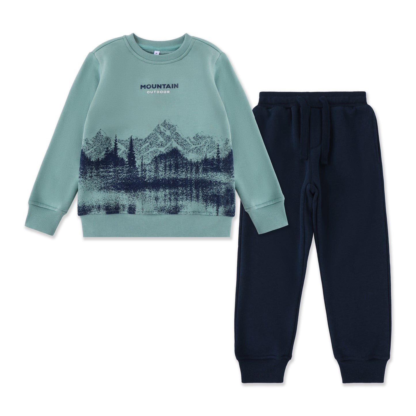 Mountain Fleece Baby set 041 Green / 8